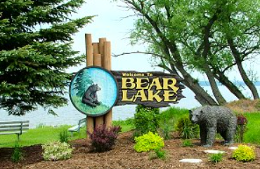 bear lake sign