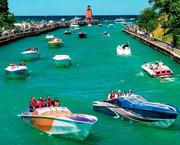 boats on water