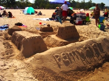 beach sand